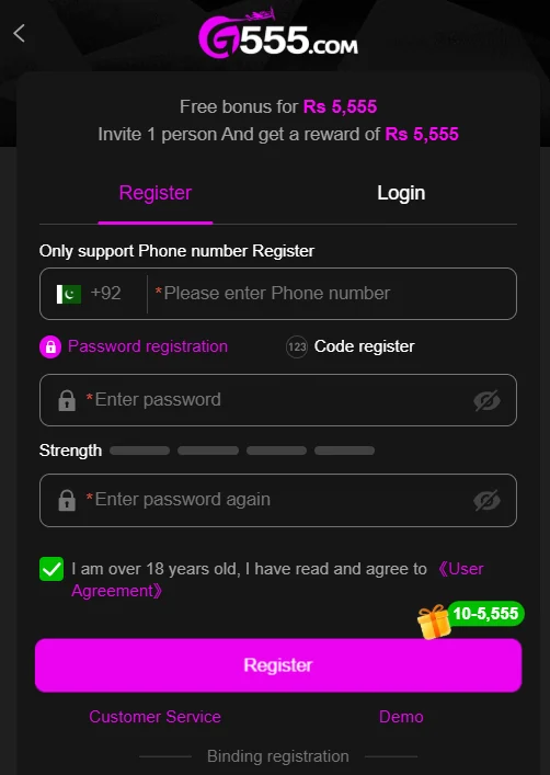 G555 New Earning Game 2026 